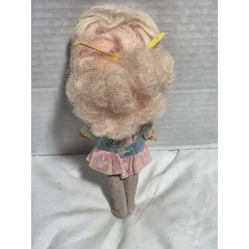 Moon Dreamers Doll Crystal Starr Star Pink Glow In The Dark Hair Hasbro Vtg